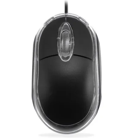 Everest Kablolu Mavi Işıklı Mouse Siyah (KM-6809)