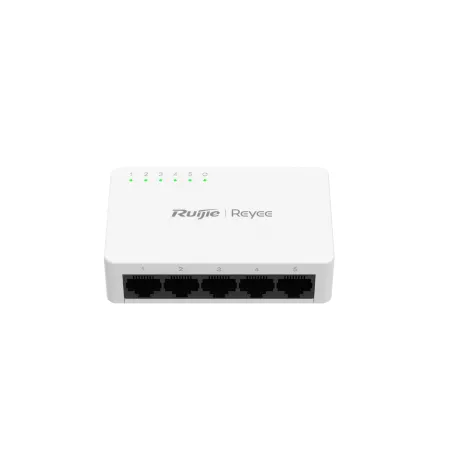 Ruijie Reyee RG-ES05F 5 Portlu, 10/100 Fast Ethernet,Tak Çalıştır Switch, Plastik Kasa