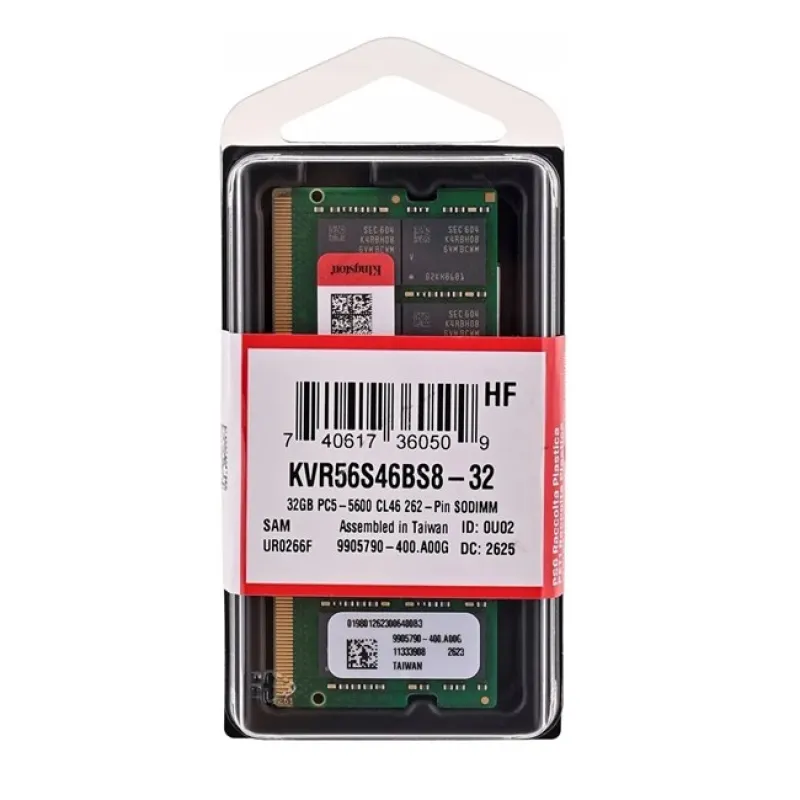 Kingston 32GB 5600 DDR5 KVR56S46BS8-32 (NB)