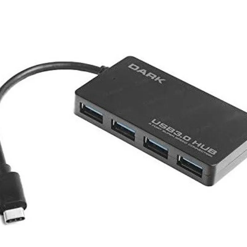 Dark DK-AC-USB31X4 4 Port Usb3.0 Type-C Hub