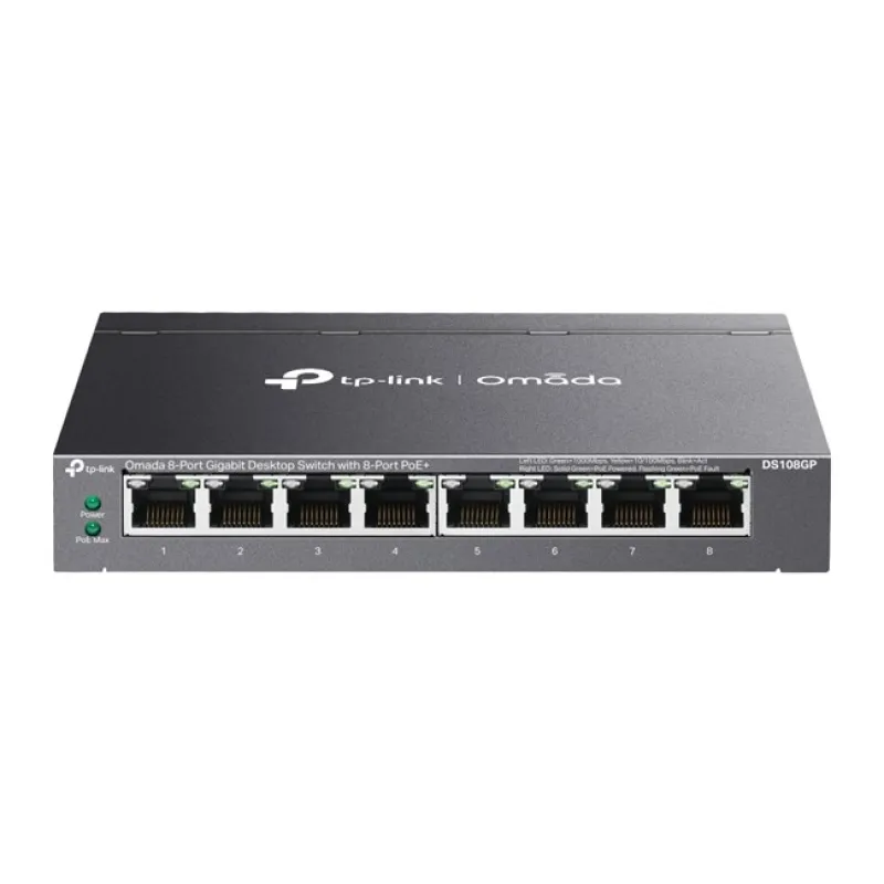 Omada 8Port Gigabit PoE (DS108GP)