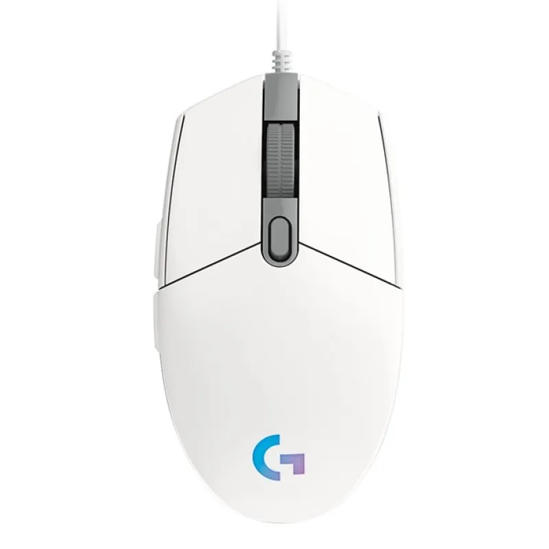Logitech G G102 Lightsync Kablo Gaming Mouse Beyaz