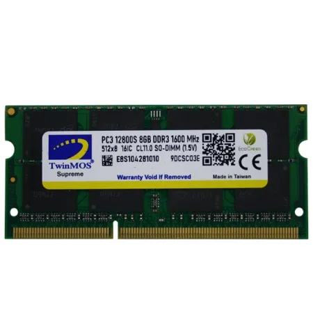 TwinMOS 8GB DDR3 1600MHz (MDD38GB1600N) (NB)