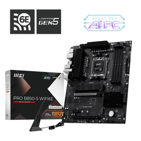 MSI PRO B850-S WIFI6E AM5 Ryzen D5 Hdmi Type-C