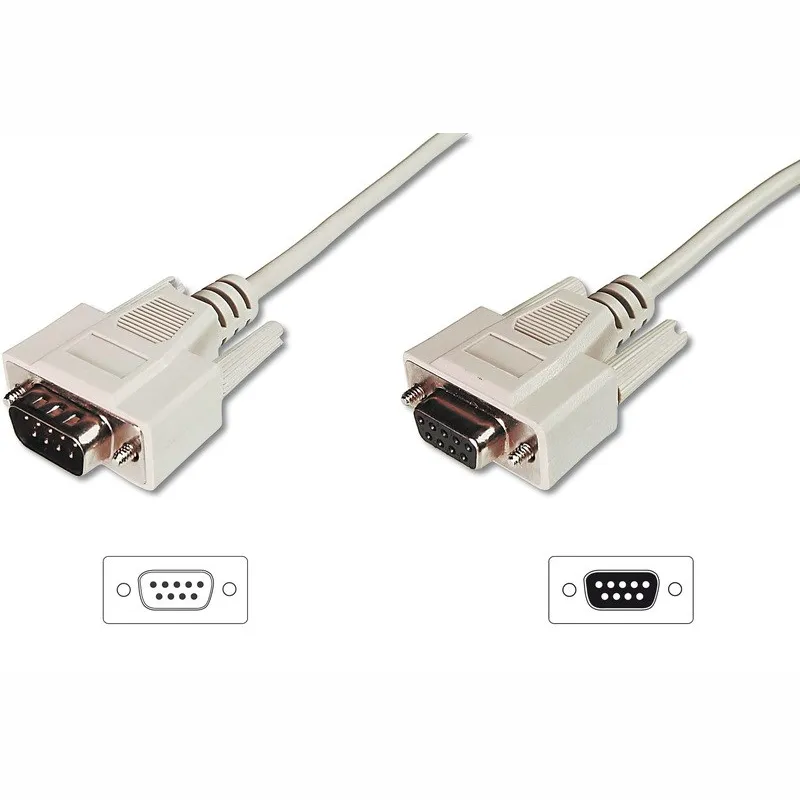 Digitus AK-610203-030-E VGA 9 Pin Uzatma Kablo 3m