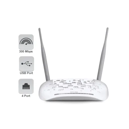 Tp-Link TD-W9970 300M 4P VDSL/ADSL Modem Router