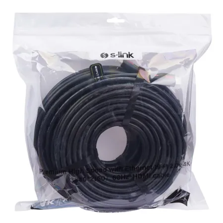 S-Link HDMI Kablo Siyah (40m) 4K
