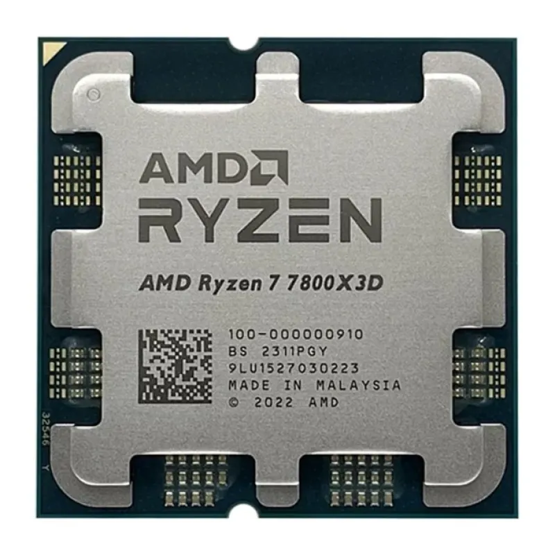Amd Ryzen 7 7800X3D AM5Pin 120W Fansız (Tray)