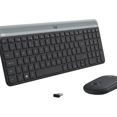 Logitech MK470 ince Kablosuz Set Siyah 920-009435