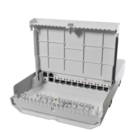 Mikrotik netFiber 9 Dış Ortam IP54 5x SFP 4x 10G SFP+ 1x Gigabit Switch (CRS310-1G-5S-4S+OUT)
