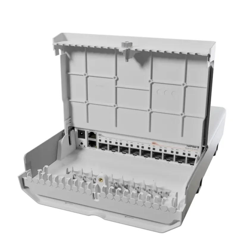 Mikrotik netFiber 9 Dış Ortam IP54 5x SFP 4x 10G SFP+ 1x Gigabit Switch (CRS310-1G-5S-4S+OUT)