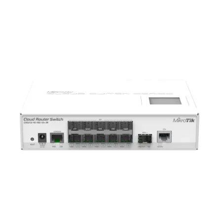 Mikrotik CRS212-1G-10S-1S+IN 10x SFP 1x 10G SFP+ 1x Gigabit LCD Switch (CRS212-1G-10S-1S+IN)
