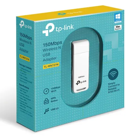 Tp-Link TL-WN727N 150Mbps Kablosuz USB Adaptör