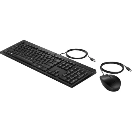 HP 225 Kablolu Set Siyah (286J4AA)