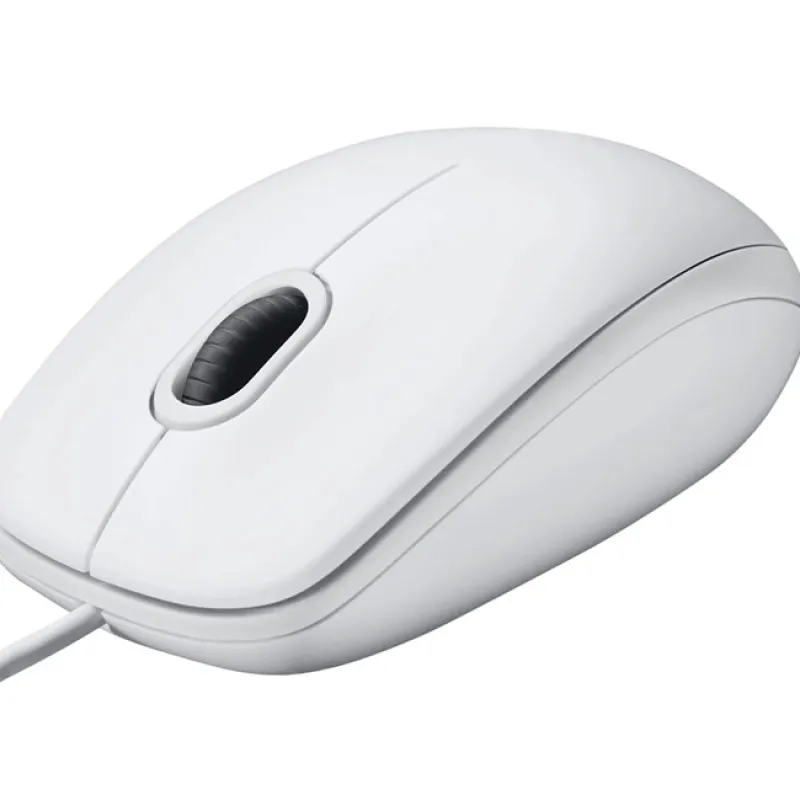 Logitech B100 Kablolu Optik Mouse Beyaz 910-003360