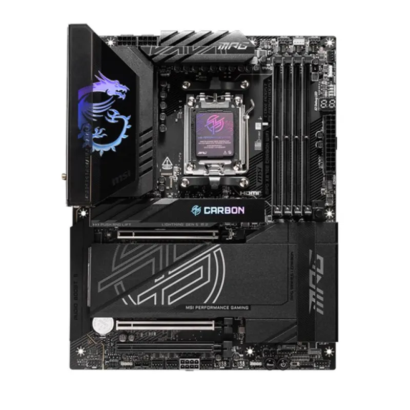 MSI Mpg X870E Carbon Wifi AM5 Ryzen D5 Type-C
