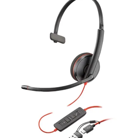 Poly Blackwire 3210 Mono Mikrofonlu Kulaklık