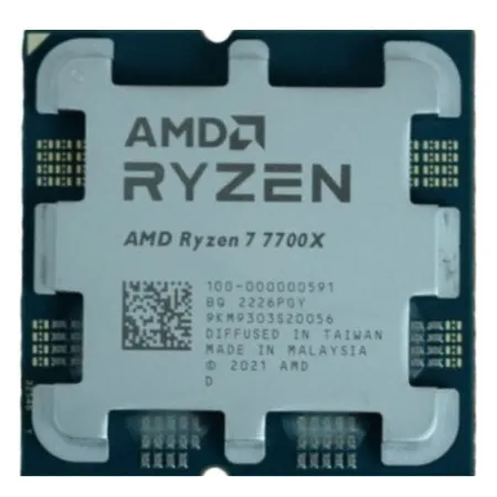 Amd Ryzen 7 7700X AM5Pin 105W Fansız (Tray)