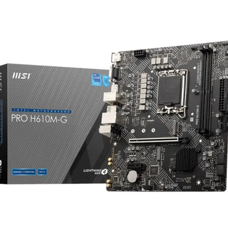 MSI Pro H610M-G D5 1700P Vga Hdmi Dp