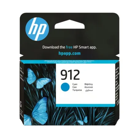 HP 3YL77A Mavi Renkli Mürekkep Kartuş (912)