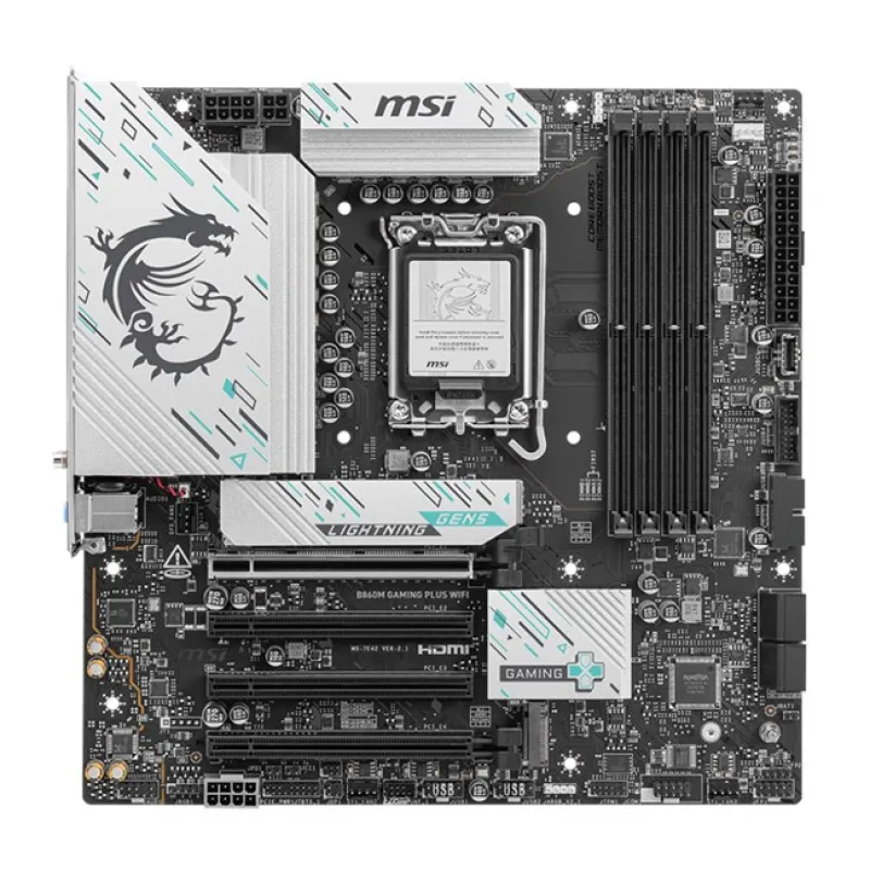MSI B860M Gaming Plus Wifi D5 1851P Hdmi Dp Type-C