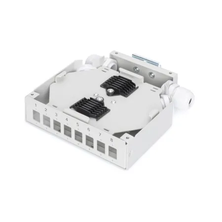 Digitus 8 Port Din Rail Sonlandırma Kutusu (LC)