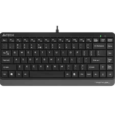 A4-Tech Mini Kablolu Klavye Gri (FK11)