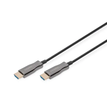 Digitus HDMI Fiber Kablo Altın Uçlu Siyah (30m) 4K