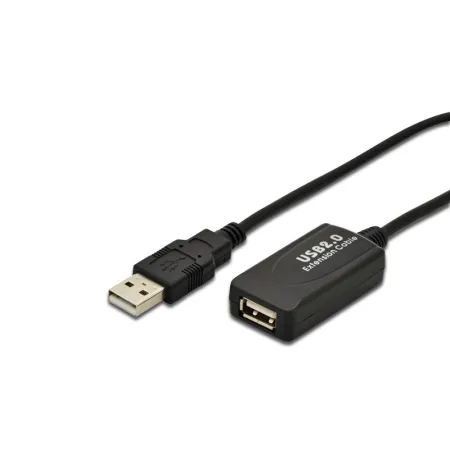 Digitus USB Uzatma Kablosu Siyah (5m)