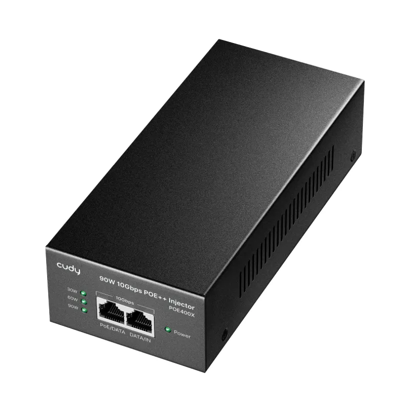 CUDY POE400X - 90W 10G PoE+/PoE Injector