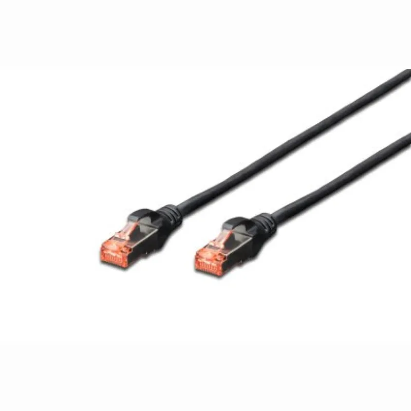 Digitus Zırhlı Patch Kablo Cat6 Siyah (3m)