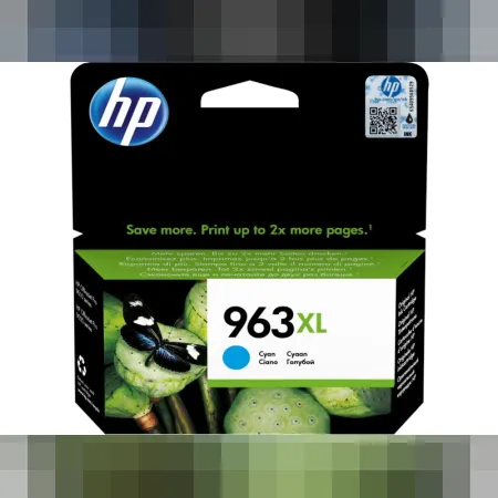HP 3JA27AE Mavi Mürekkep Kartuş (963XL)