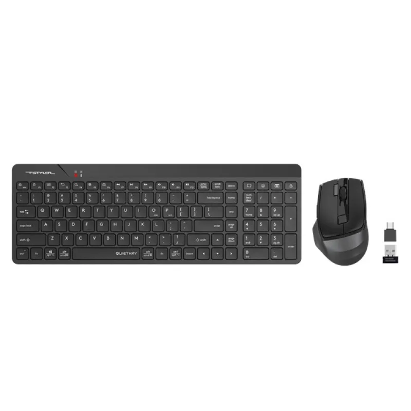 A4-Tech Kablosuz Set Siyah (FG2400 AIR2)