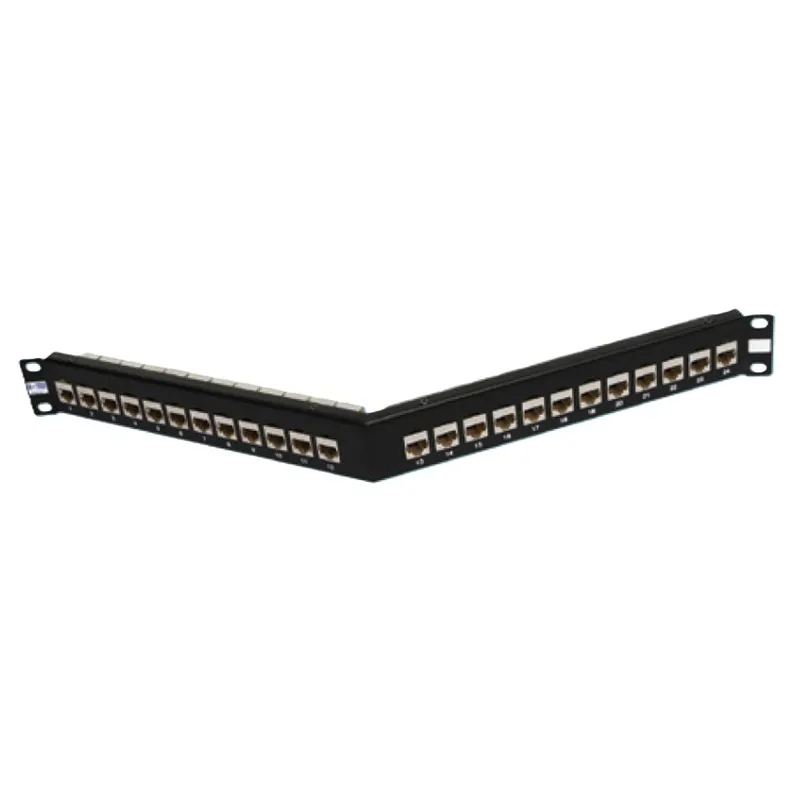 HCS 24 Port Çapraz Boş Patch Panel (P00-02430-1U)