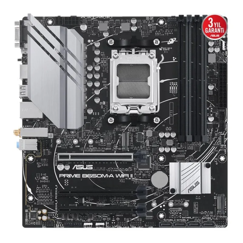 Asus Prime B650M-A II Wifi AM5 Ryzen D5 Vga Hdmi D