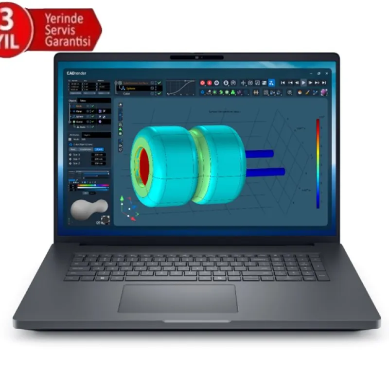 Dell Pro Max18 Pls Ultra7 265HX-18-32G-1TBSD-8G-WP