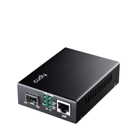 CUDY MC220P - 10/100/1000M Gigabit PoE+ Media Converter
