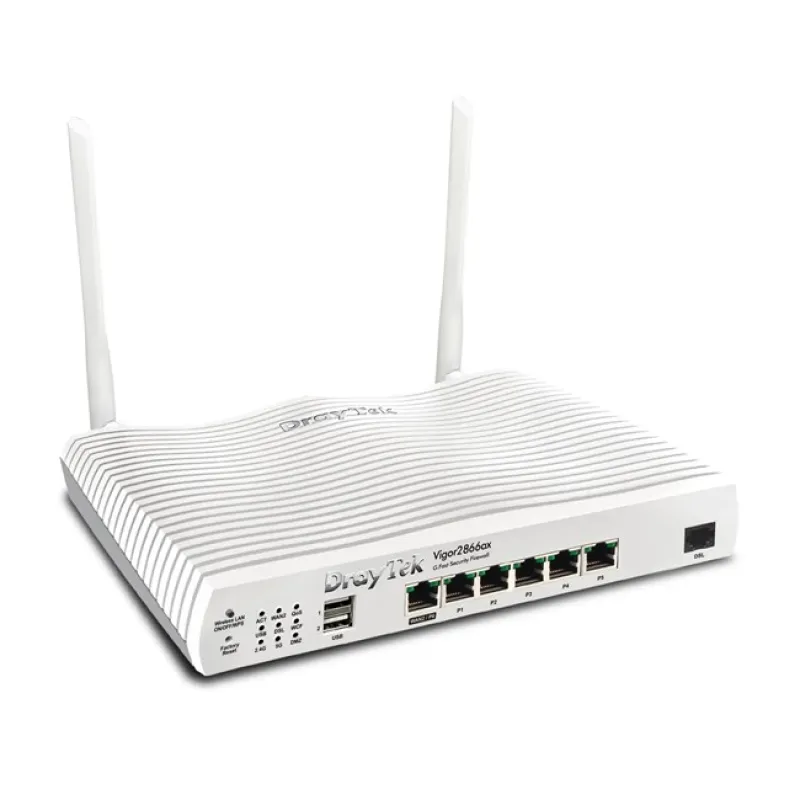 Draytek Vigor 2866ax VDSL2&ADSL2 Dual-WAN Firewall