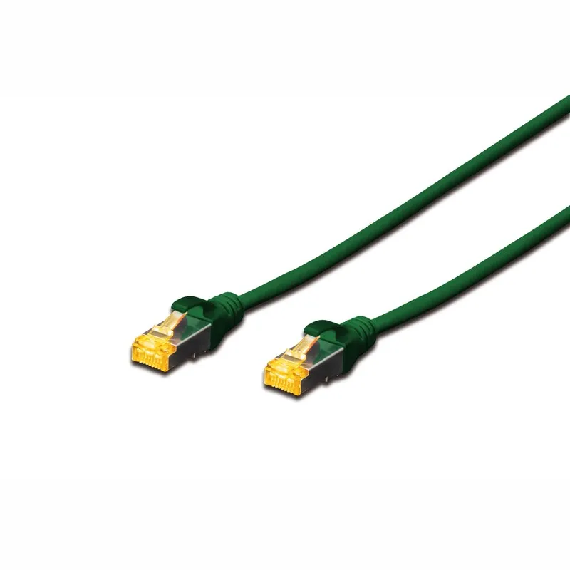 Digitus Zırhlı Patch Kablo Cat6A Yeşil (1m)