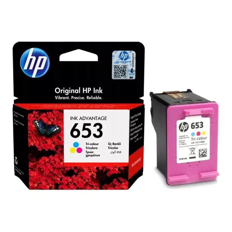 HP 3YM74AE 3 Renkli Mürekkep Kartuş (653)