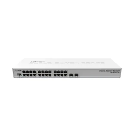 Mikrotik CRS326-24G-2S+RM 24 Port Gigabit 2x 10G SFP+ Rackmount Switch (CRS326-24G-2S+RM)