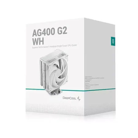DeepCool 120mm Hava Soğutucu Beyaz (AG400-G2-WH)