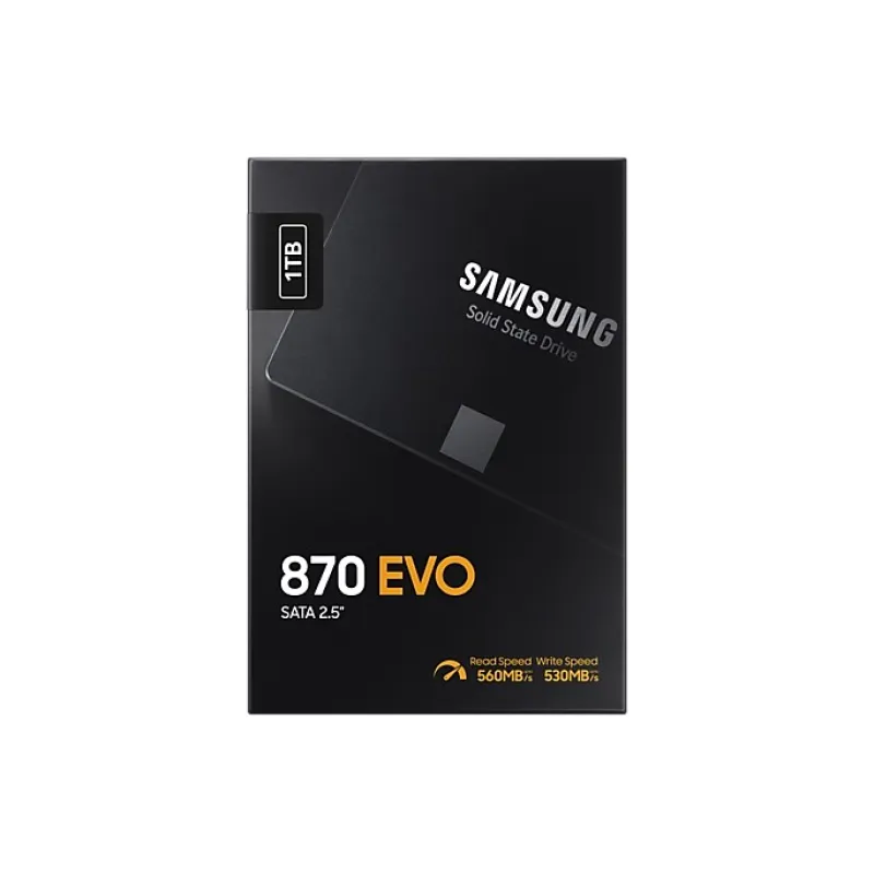 Samsung 870 Evo 1TB 2.5'' SATA SSD (560-530MB/s)