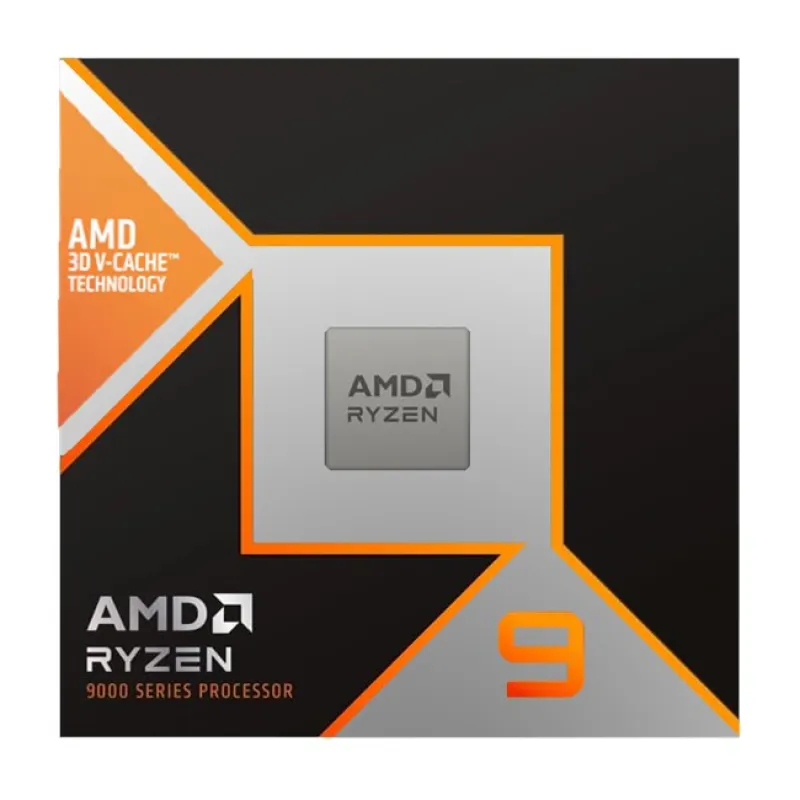 Amd Ryzen 9 9900X3D AM5Pin 120W Fansız (Box)
