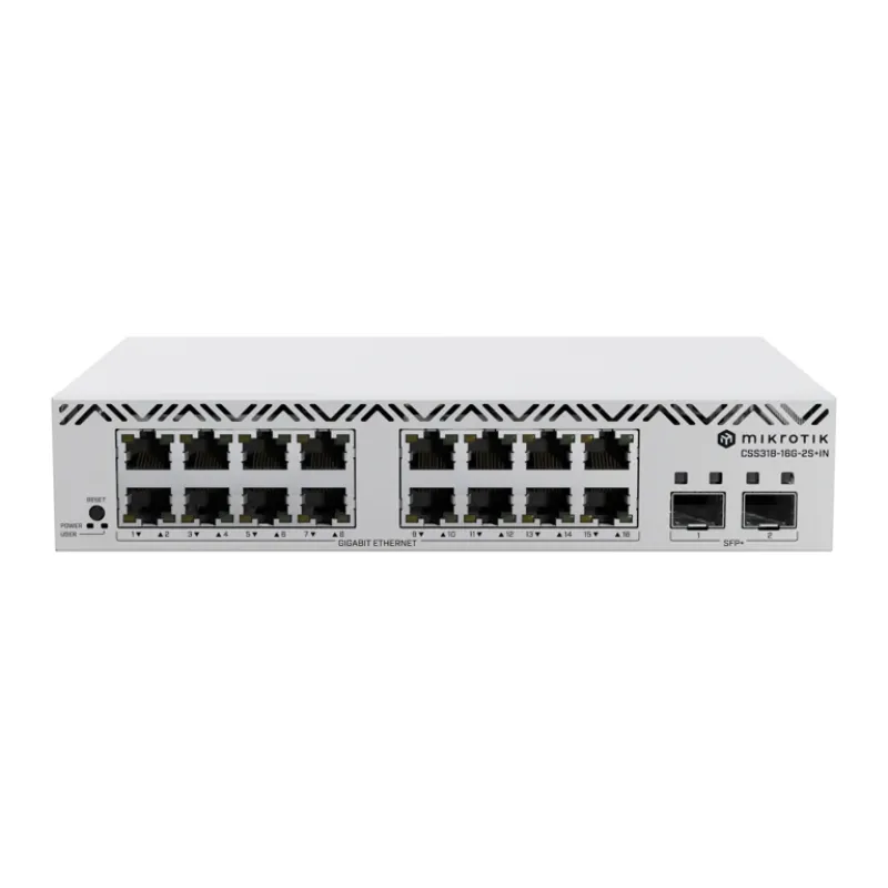Mikrotik CSS318-16G-2S+IN 16 Port Switch (CSS318-16G-2S+IN)