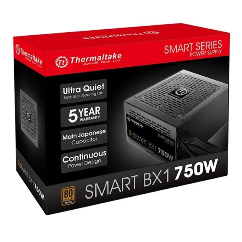 Thermaltake 750W 80+ Bronze (Smart BX1)